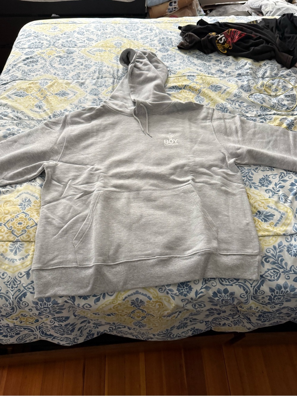 Boy London Men’s Eagle Logo Fleece Hoodie size XL